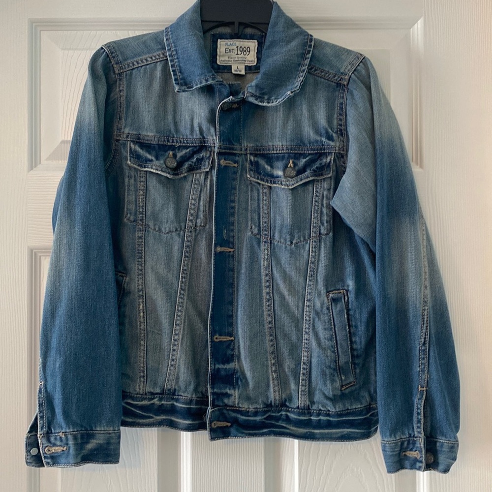 Children’s Place Distressed Denim Jacket